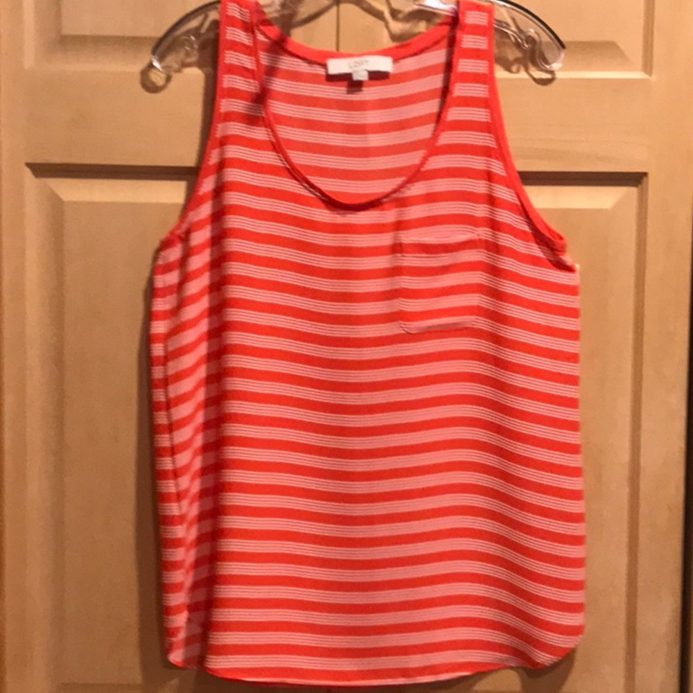 LOFT sleeveless blouse